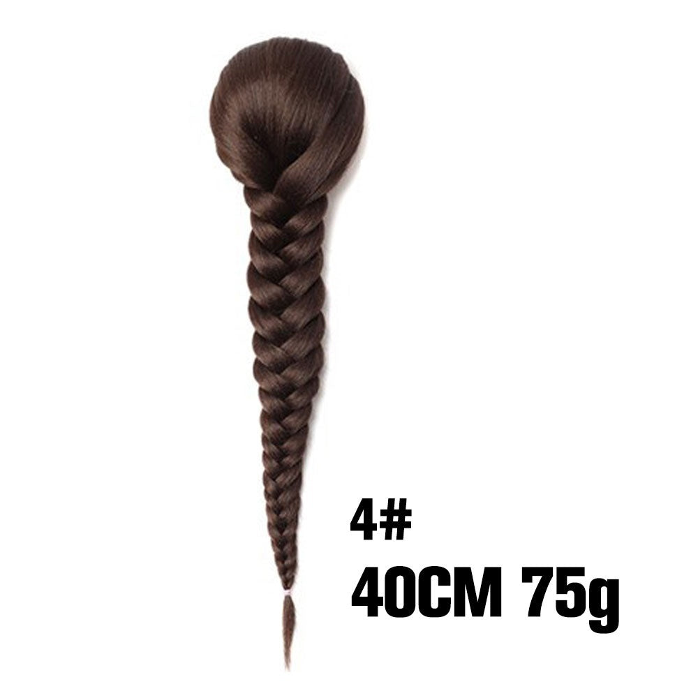 Synthetic Braided Fishtail Horse Tail Women's Wig