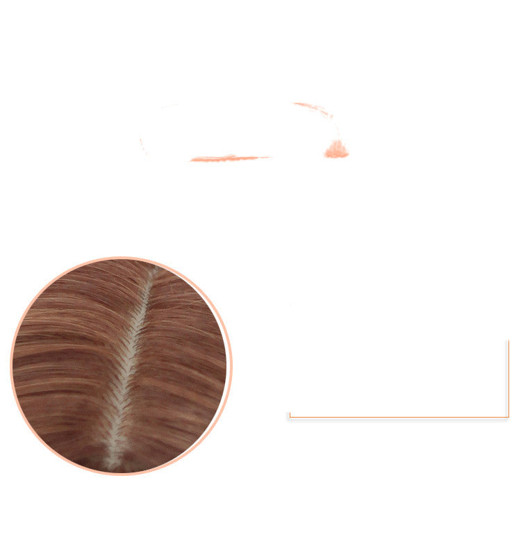 Women's Brown Long Curly Hair, Mid-point Big Wavy Golden Coffee Color Gradient Curly Hair