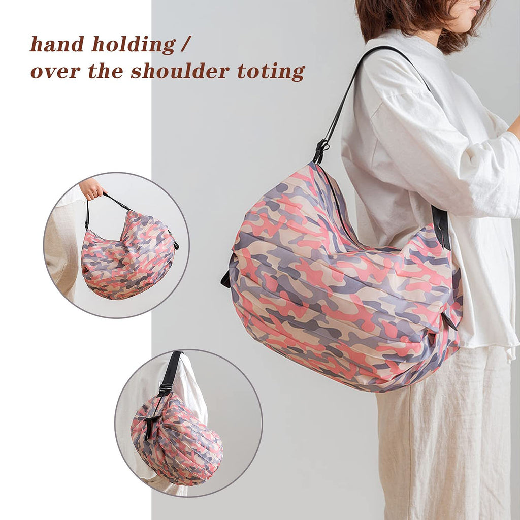 Portable Foldable Reusable Grocery Bags