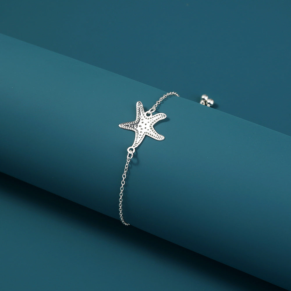 Silver starfish