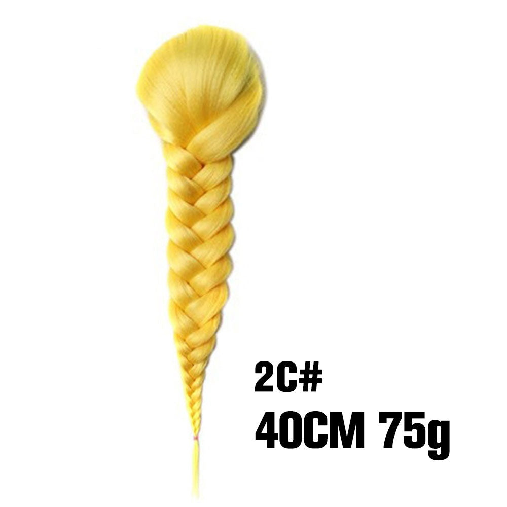 Synthetic Braided Fishtail Horse Tail Women's Wig