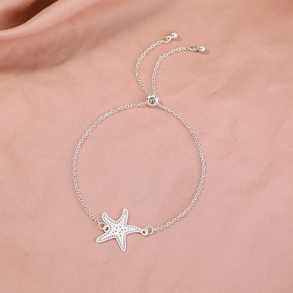 Silver starfish
