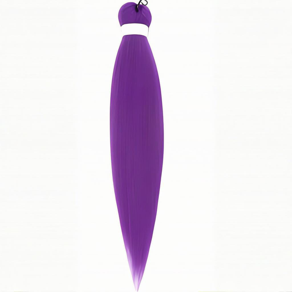 Feather Wig Colored Chemical Fiber Stripes 13 Colors