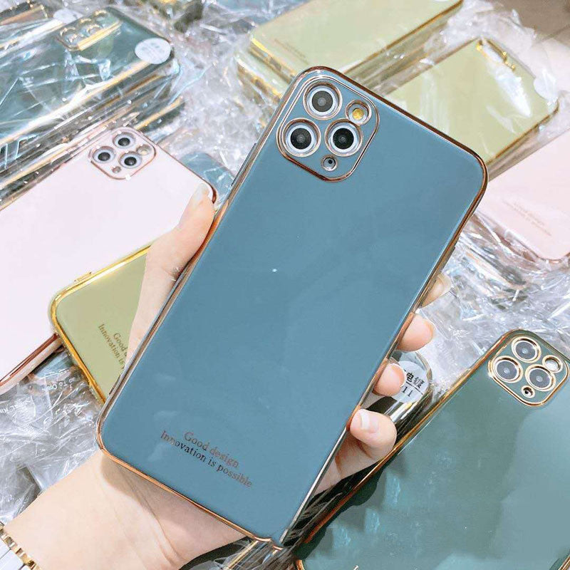 Compatible with Apple, Compatible with Apple , Suitable For iPhone XS Max Electroplating Soft Phone Case