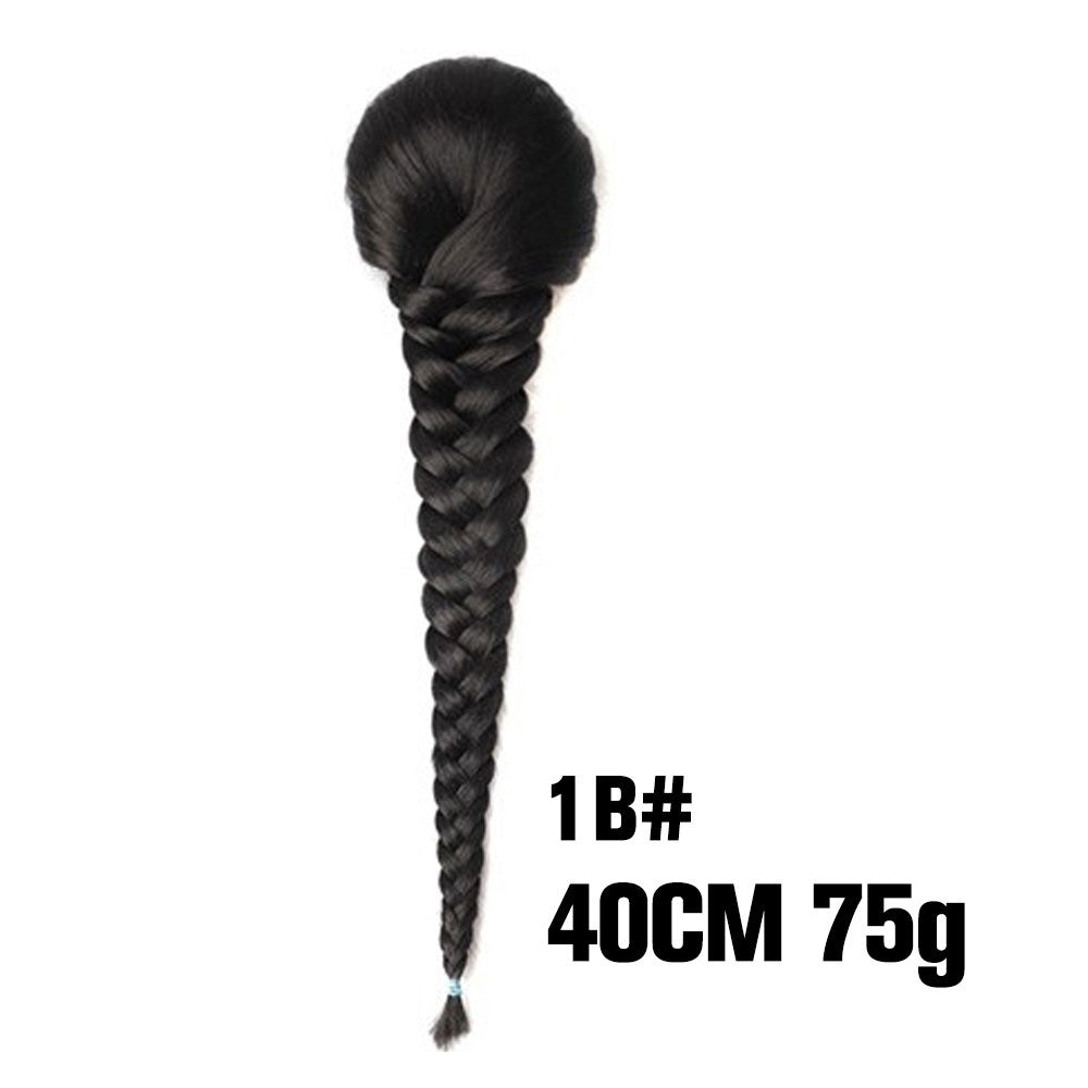 Synthetic Braided Fishtail Horse Tail Women's Wig
