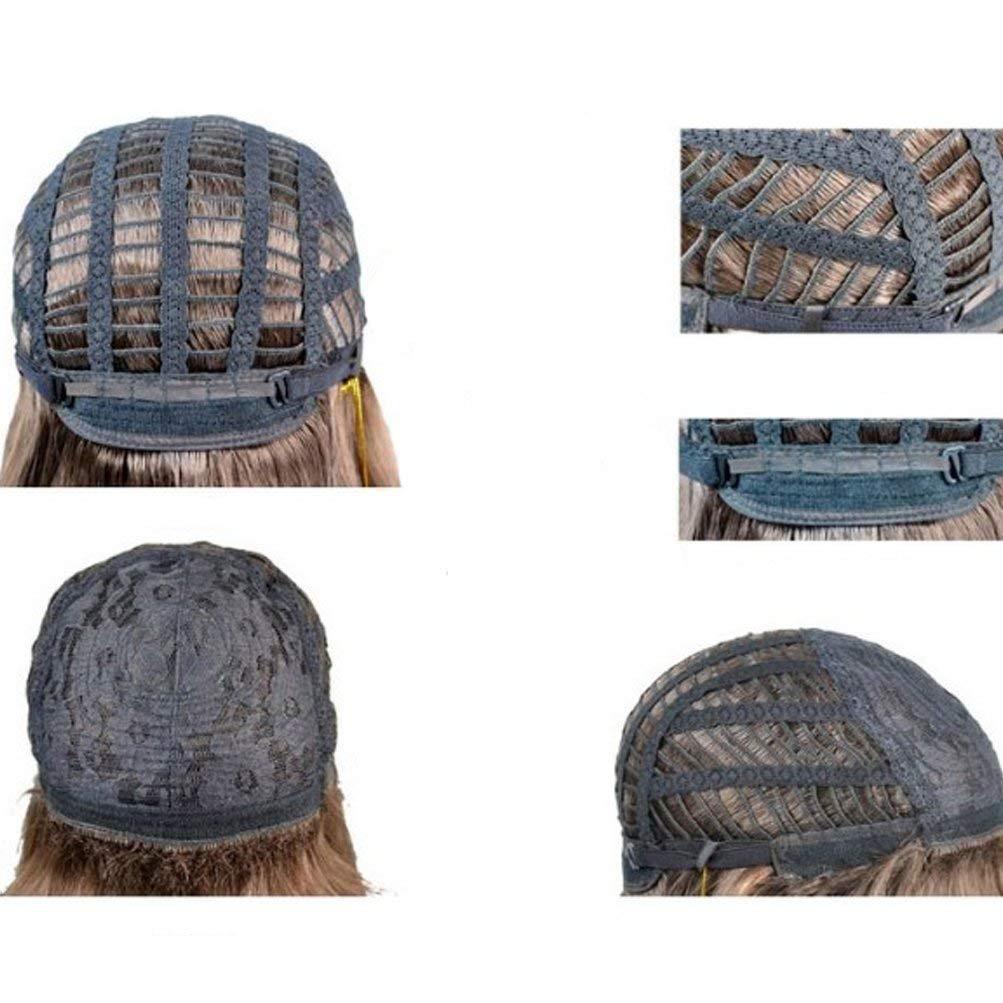 Women's Gradient Color High Temperature Silk Chemical Fiber Headgear