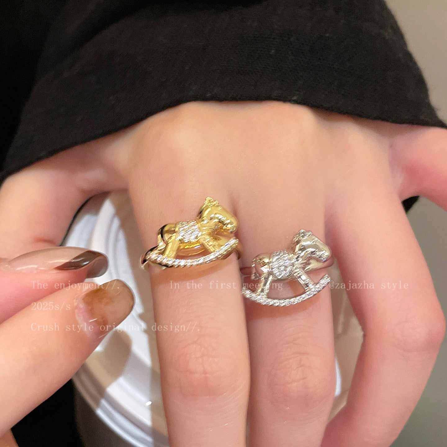 Regal Spark Ring