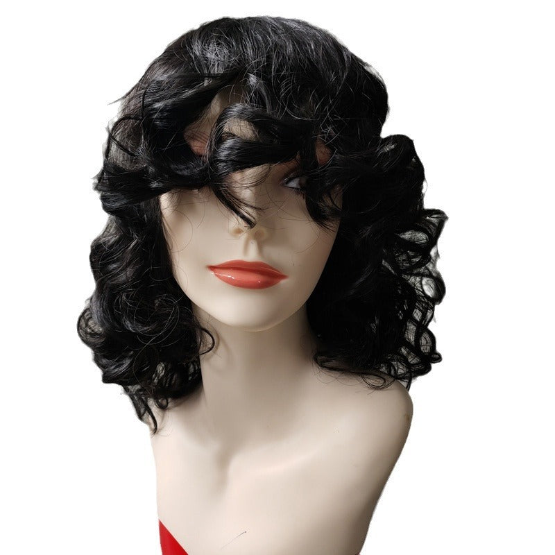 Women's Short European And American Afro Wig Synthetic Wigs
